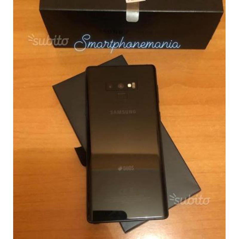 Samsung Galaxy note 9 128 gb dual sim nero
