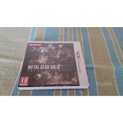 Metal Gear Solid 3D Nintendo 3DS
