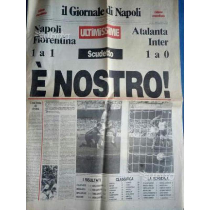 Quotidiano Il Giornale di Napoli 10 5 1987