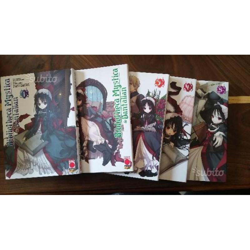 Manga Bibliotheca Mystica de Dantalian